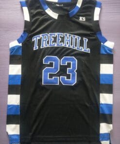 Nathan Scott Jersey #23 One Tree Hill Ravens College Basketball Black