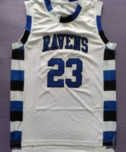 Nathan Scott Jersey #23 One Tree Hill Ravens College Basketball White