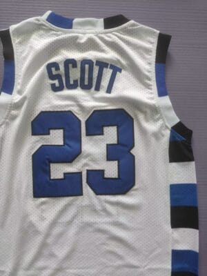 Nathan Scott Jersey #23 One Tree Hill Ravens College Basketball White 10 Nathan Scott Jersey #23 One Tree Hill Ravens College Basketball White