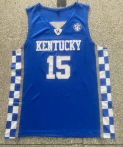 Reed Sheppard Jersey #23 Kentucky Wildcats College Basketball Blue 2