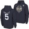 Stephon Castle Hoodie #5 UConn Huskies 2024 NCAA Basketball National Champions Pullover Locker Room Navy