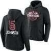 Tessa Johnson Hoodie #5 South Carolina Gamecocks 2024 NCAA Basketball National Champions Pullover Locker Room Black 4 Tessa Johnson Hoodie #5 South Carolina Gamecocks 2024 NCAA Basketball National Champions Pullover Locker Room Black