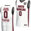 Te Hina Paopao Jersey #0 South Carolina Gamecocks 2024 NCAA Basketball National Champions White 3 Te-Hina Paopao Jersey #0 South Carolina Gamecocks 2024 NCAA Basketball National Champions White