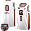 Te-Hina Paopao Jersey #0 South Carolina Gamecocks 2024 NCAA Basketball National Champions White Yellow 2 Te-Hina Paopao Jersey #0 South Carolina Gamecocks 2024 NCAA Basketball National Champions White Yellow