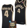 Trey Kaufman Renn Jersey #4 Purdue Boilermakers 2024 NCAA March Madness Final Four Basketball Black 3 Trey Kaufman Renn Jersey #4 Purdue Boilermakers 2024 NCAA March Madness Final Four Basketball Black