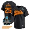 Blake Burke Jersey #25 Tennessee Volunteers 2024 College World Series Vapor Premier Limited NCAA Baseball Stitched Black