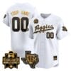 Custom Texas AM Aggies Jersey 2024 College World Series Vapor Premier Limited NCAA Baseball Stitched White Gold
