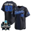 Custom Kentucky Wildcats Jersey 2024 College World Series Vapor Premier Limited NCAA Baseball Stitched Black