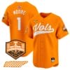 Christian Moore Jersey #1 Tennessee Volunteers Baseball 2024 Champions Vapor Premier Limited Orange