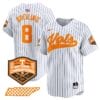 Dylan Dreiling Jersey #8 Tennessee Volunteers Baseball 2024 Champions Vapor Premier Limited Pinstripe