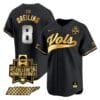 Dylan Dreiling Jersey #8 Tennessee Volunteers 2024 College World Series Vapor Premier Limited NCAA Baseball Stitched Black Gold