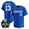 James McCOY Jersey #13 Kentucky Wildcats 2024 College World Series Vapor Premier Limited NCAA Baseball Stitched Blue 4 James McCOY Jersey #13 Kentucky Wildcats 2024 College World Series Vapor Premier Limited NCAA Baseball Stitched Blue