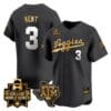 Kaeden Kent Jersey #3 Texas AM Aggies 2024 College World Series Vapor Premier Limited NCAA Baseball Stitched Black Gold