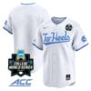 North Carolina Tar Heels Team Jersey 2024 College World Series Vapor Premier Limited NCAA Baseball Stitched White
