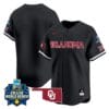 Oklahoma Sooners Team Jersey 2024 College World Series Patch Vapor Premier Limited NCAA Baseball Stitched Black