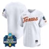 Texas AM Aggies Jersey 2024 College World Series Patch Vapor Premier Limited NCAA Baseball Stitched White