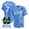 Vance Honeycutt Jersey North Carolina Tar Heels 2024 College World Series Vapor Premier Limited NCAA Baseball Stitched Blue