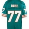 AJ Duhe Jersey Miami Dolphins Custom Throwback Football 4 AJ Duhe Jersey Miami Dolphins Custom Throwback Football