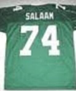 Abdul Salaam Jersey New York Jets Custom Throwback Football Green