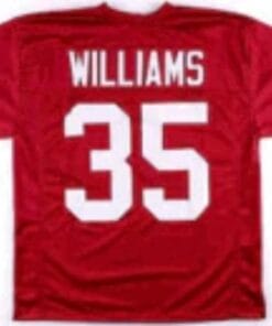 Aeneas Williams Jersey Arizona Cardinals Custom Throwback Football Red