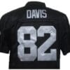 Al Davis Jersey Oakland Raiders Custom Throwback Football Black
