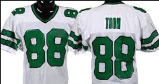 Al Toon Jersey New York Jets Custom Throwback Football White 8 Al Toon Jersey New York Jets Custom Throwback Football White