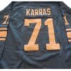 Alex Karras Jersey Detroit Lions Long Sleeve Custom Throwback Football