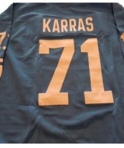 Alex Karras Jersey Detroit Lions Long Sleeve Custom Throwback Football