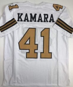 Alvin Kamara Jersey New Orleans Saints Custom Throwback Football
