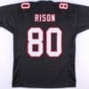 Andre Rison Jersey Atlanta Falcons Custom Throwback Football Black
