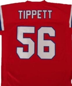 Andre Tippett Jersey New England Patriots Custom Throwback Football Red
