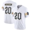 Benjamin Morrison Jersey #20 Notre Dame Fighting Irish 2024 Vapor Limited College Football White