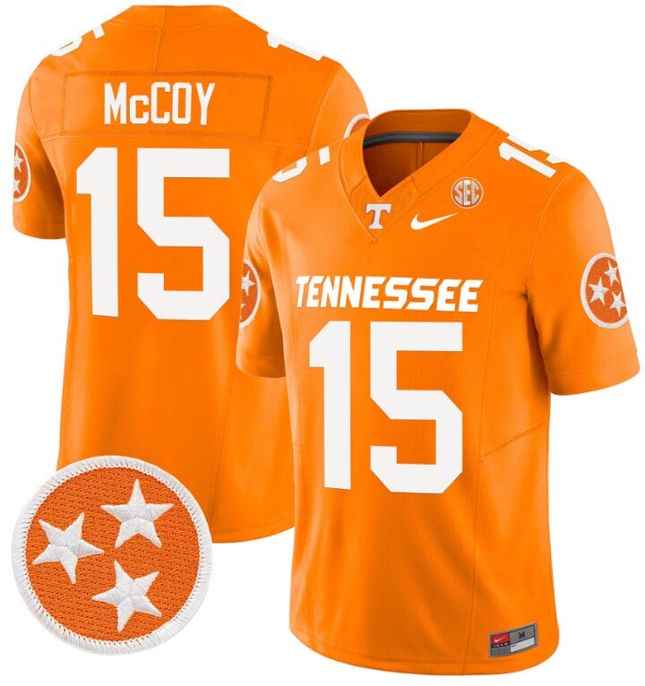 Bru McCoy Jersey #15 Tennessee Volunteers Vapor Limited College Football Orange 8 Bru McCoy Jersey #15 Tennessee Volunteers Vapor Limited College Football Orange