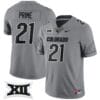 Coach Prime Jersey #21 Colorado Buffaloes 2024 Vapor Limited NCAA Football Gray