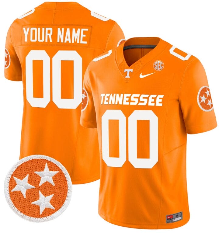 Custom Tennessee Volunteers Jersey Name and Number Vapor Limited College Football Orange 8 Custom Tennessee Volunteers Jersey Name and Number Vapor Limited College Football Orange