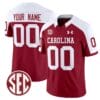 Custom South Carolina Gamecocks Jersey Name and Number Football 1980 Throwback Vapor Limited Garnet Alternate