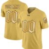 Custom Notre Dame Jersey Name and Number Fighting Irish 2024 Vapor Limited College Football Gold