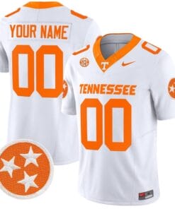 Custom Tennessee Volunteers Jersey Name and Number Vapor Limited College Football White