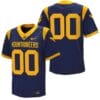 Custom West Virginia Mountaineers Jersey Name and Number College Football Stitched Navy