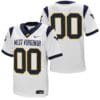 Custom West Virginia Mountaineers Jersey Name and Number College Football Stitched White