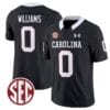 Debo Williams Jersey #0 South Carolina Gamecocks Football 1980 Throwback Vapor Limited SEC Patch Black 4 Debo Williams Jersey #0 South Carolina Gamecocks Football 1980 Throwback Vapor Limited SEC Patch Black