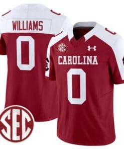 Debo Williams Jersey #0 South Carolina Gamecocks Football 1980 Throwback Vapor Limited Garnet Alternate 