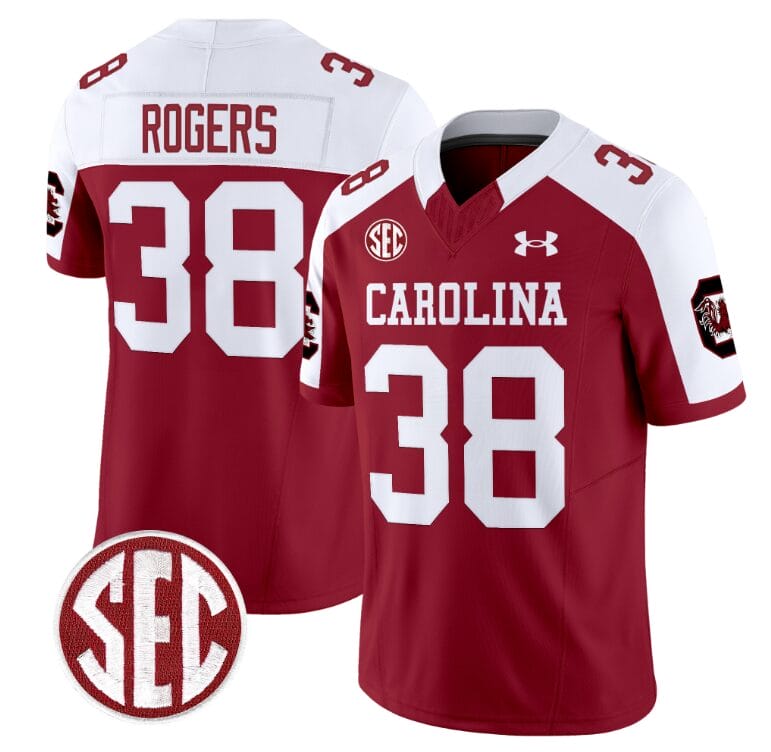 George Rogers Jersey #38 South Carolina Gamecocks Football 1980 Throwback Vapor Limited Garnet Alternate 8 George Rogers Jersey #38 South Carolina Gamecocks Football 1980 Throwback Vapor Limited Garnet Alternate