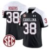 George Rogers Jersey #38 South Carolina Gamecocks Football 1980 Throwback Vapor Limited SEC Patch Black Alternate 5 George Rogers Jersey #38 South Carolina Gamecocks Football 1980 Throwback Vapor Limited SEC Patch Black Alternate