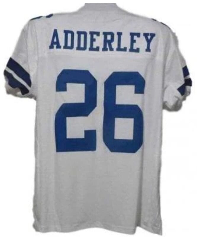 Herb Adderley Jersey Dallas Cowboys Custom Throwback Football White