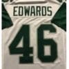 Herm Edwards Jersey Philadelphia Eagles Custom Throwback Football White