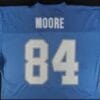 Herman Moore Jersey Detroit Lions Custom Throwback Football Blue