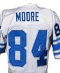 Herman Moore Jersey Detroit Lions Custom Throwback Football White
