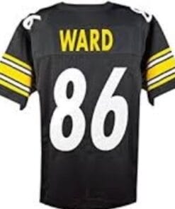 Hines Ward Jersey Pittsburgh Steelers Custom Throwback Football Black