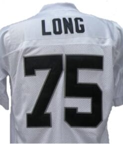 Howie Long Jersey Oakland Raiders Custom Throwback Football White